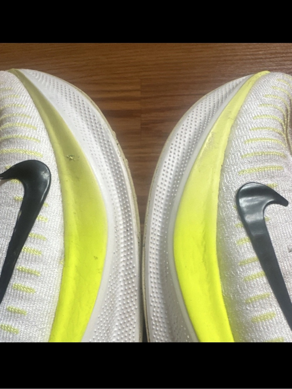 Nike ReactX Infinity Run 4 Men’s 8 Sneaker White Light Lemon Twist - Picture 10 of 12